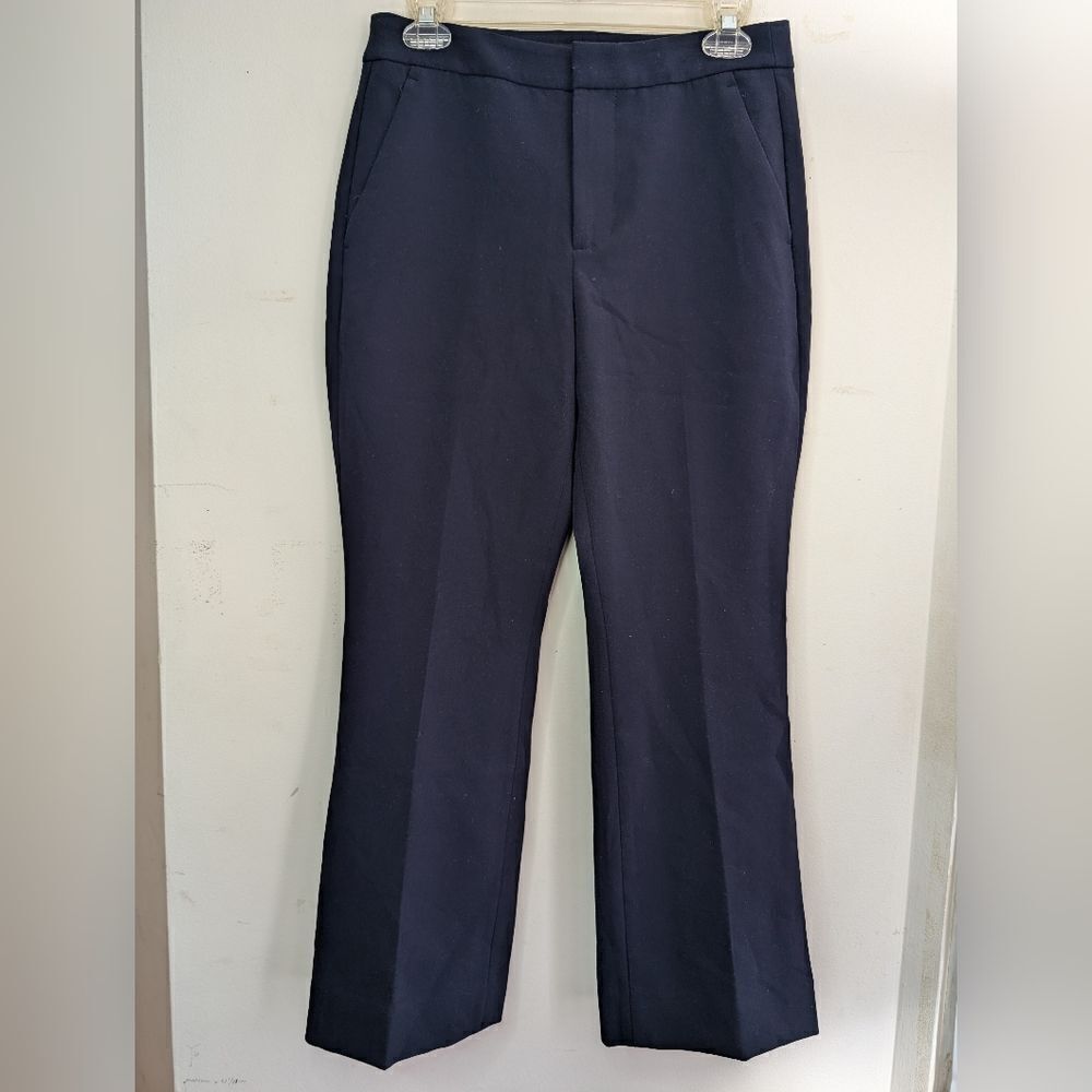 Banana Republic stretchy navy suiting pants size 4
